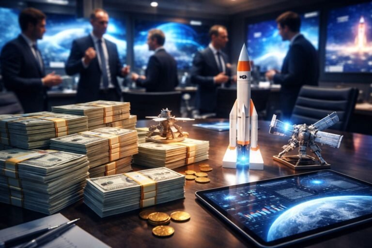 Billion Dollar Space Race: Investors Bet $100M on Space Tech billion dollar space race