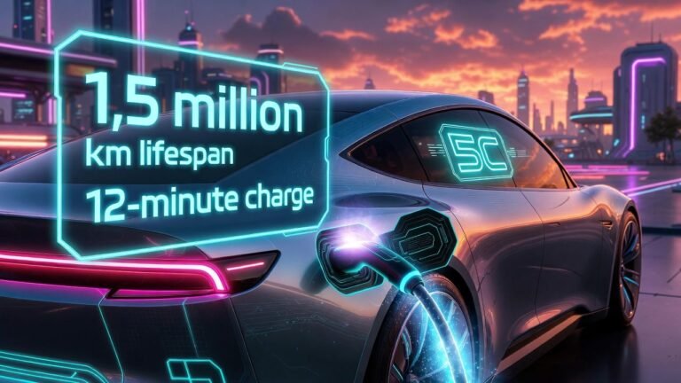 China Develops a Battery with a Lifespan of 1.5 Million Kilometers That Charges in Just 12 Minutes EV technology, battery innovation, fast-charging