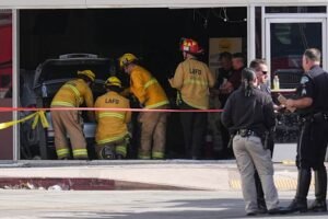 Los Angeles Crash Leaves Multiple Dead After Vehicle Plows Into Grocery Store