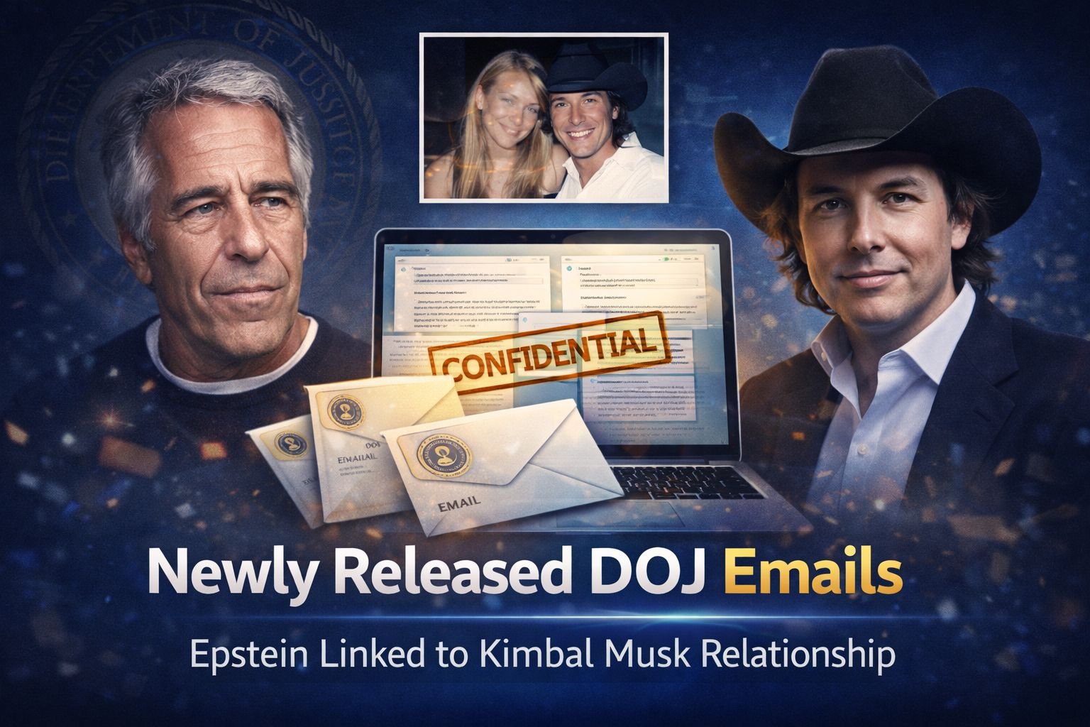 Newly Released DOJ Emails: Documents Reference Jeffrey Epstein and Kimbal Musk Connection