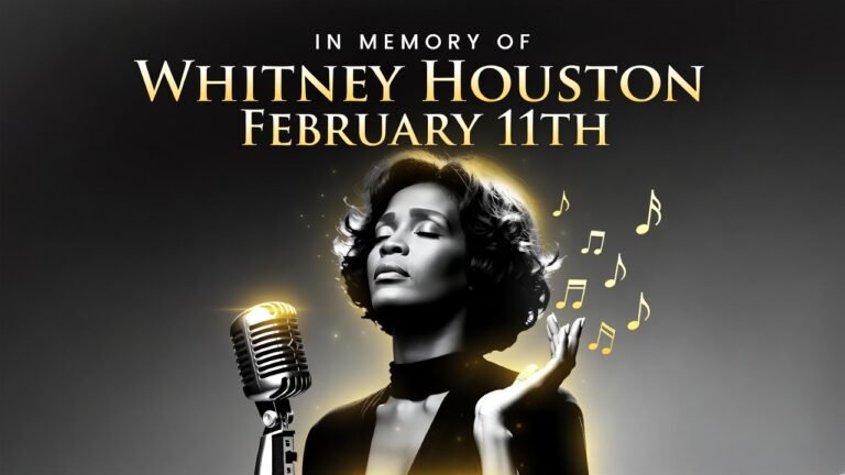 Whitney Houston February 11