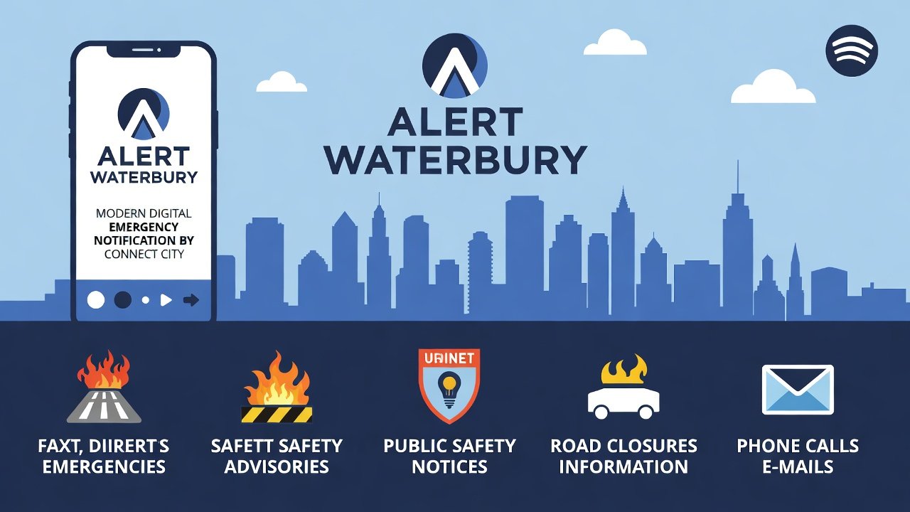 New Alert System Launched in Waterbury, Connecticut: “Alert Waterbury”
