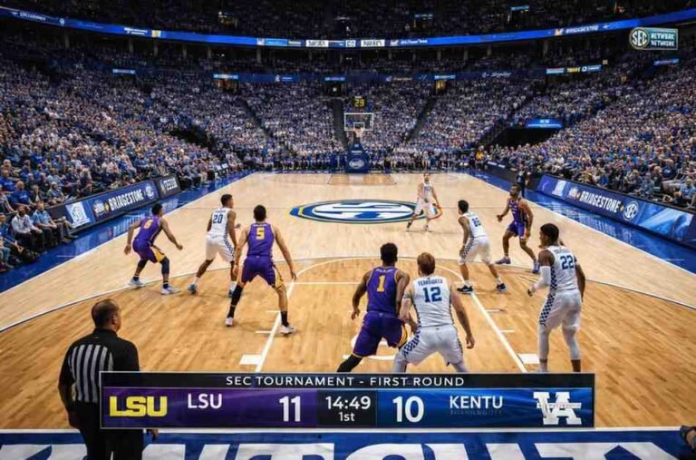 LSU vs Kentucky SEC Tournament: UK Basketball Opens in Nashville Today LSU vs Kentucky