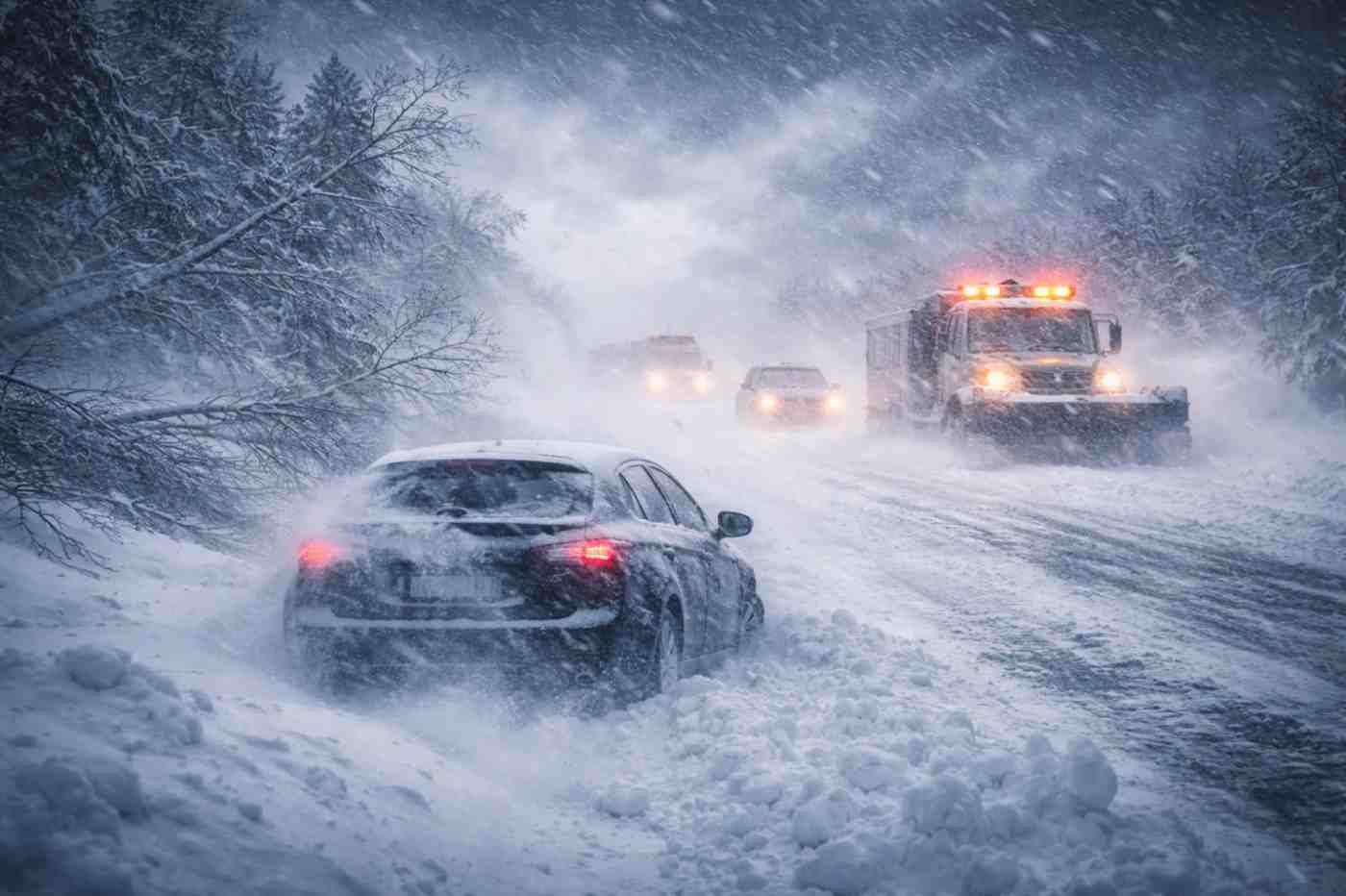 Winter Storm Warning in 9 States: Snowfall and High Wind Alert